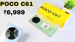 ये POCO C61 बेहतरीन स्मार्टफोन मिलेगा 6 जीबी रैम और 5000 एमएएच बैटरी के साथ, जाने कीमत