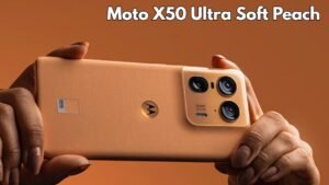 ये तगड़े फीचर्स वाला Moto X50 Ultra Soft Peach स्मार्टफोन मिल रहा है मात्र बस इतने रुपए में, देखे